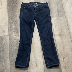 Hudson Skinny Blue Jeans Low-Rise RN-107906 CA-00635 Size 25